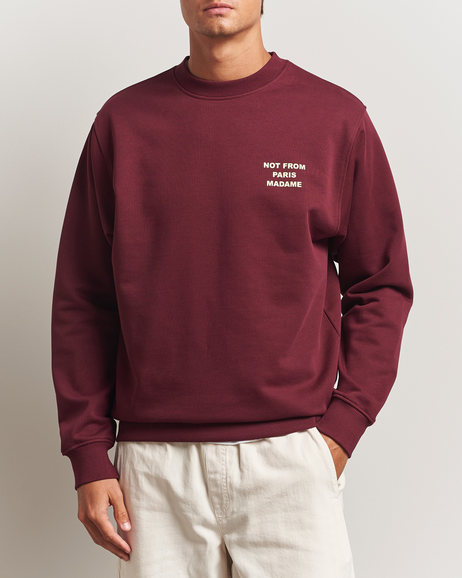 Herren | Pullover | Drôle de Monsieur | Slogan Sweatshirt Wine