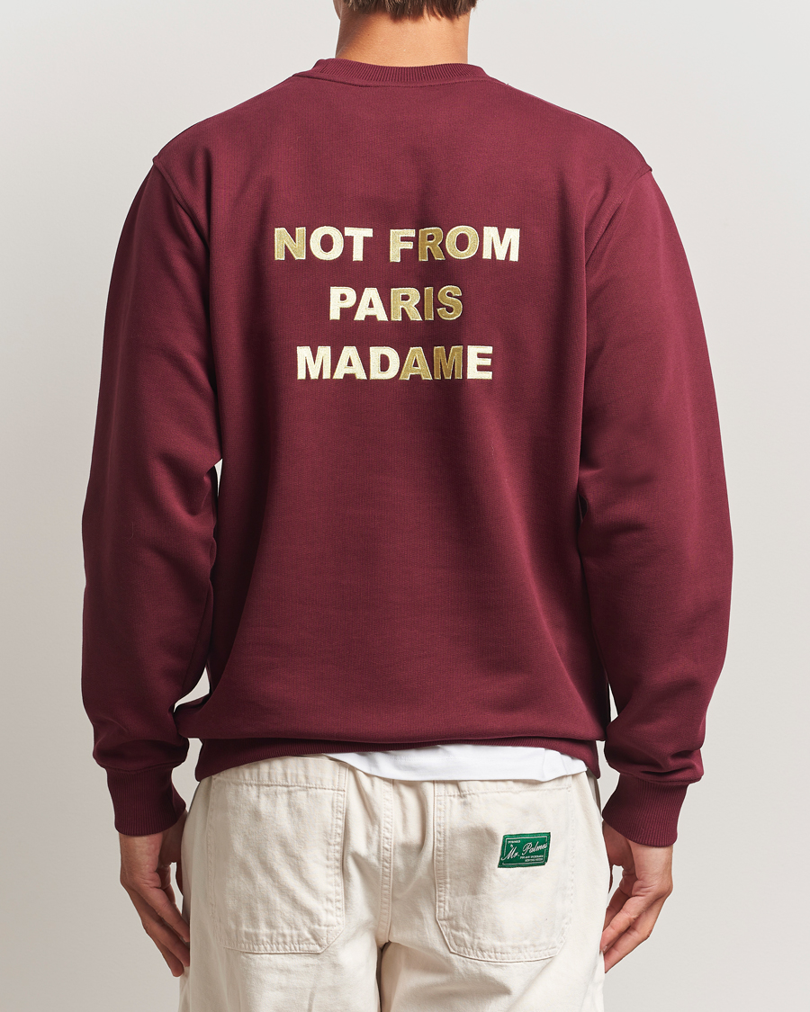 Herren | Pullover | Drôle de Monsieur | Slogan Sweatshirt Wine