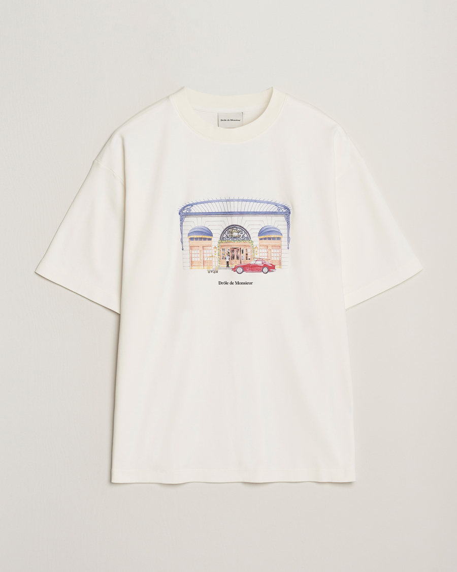 Herren | T-Shirts | Drôle de Monsieur | Palace T-Shirt Off White