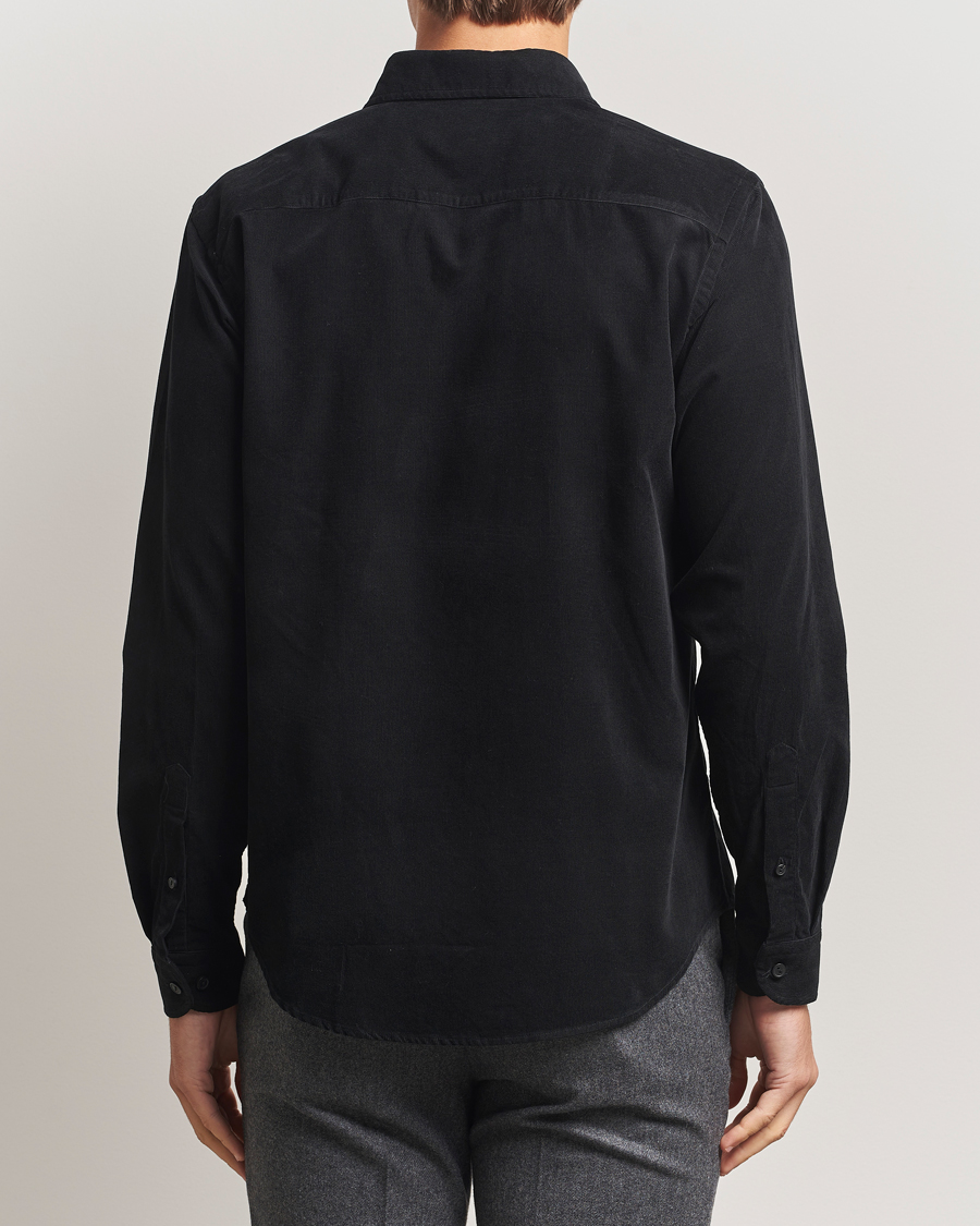 Herren | Hemden | Eton | Casual Fit Corduroy Shirt Black