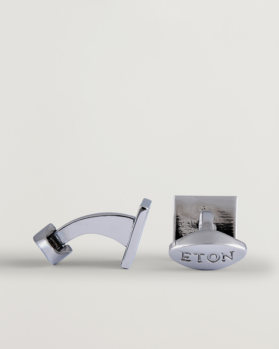 Herren | Manschettenknöpfe | Eton | Mother of Pearl Cufflink White