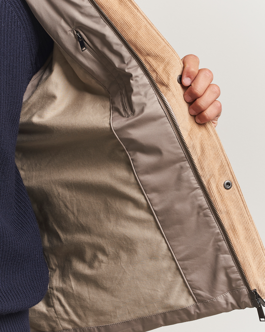 Herren | Jacken | Eton | Quilted Shell Vest Beige