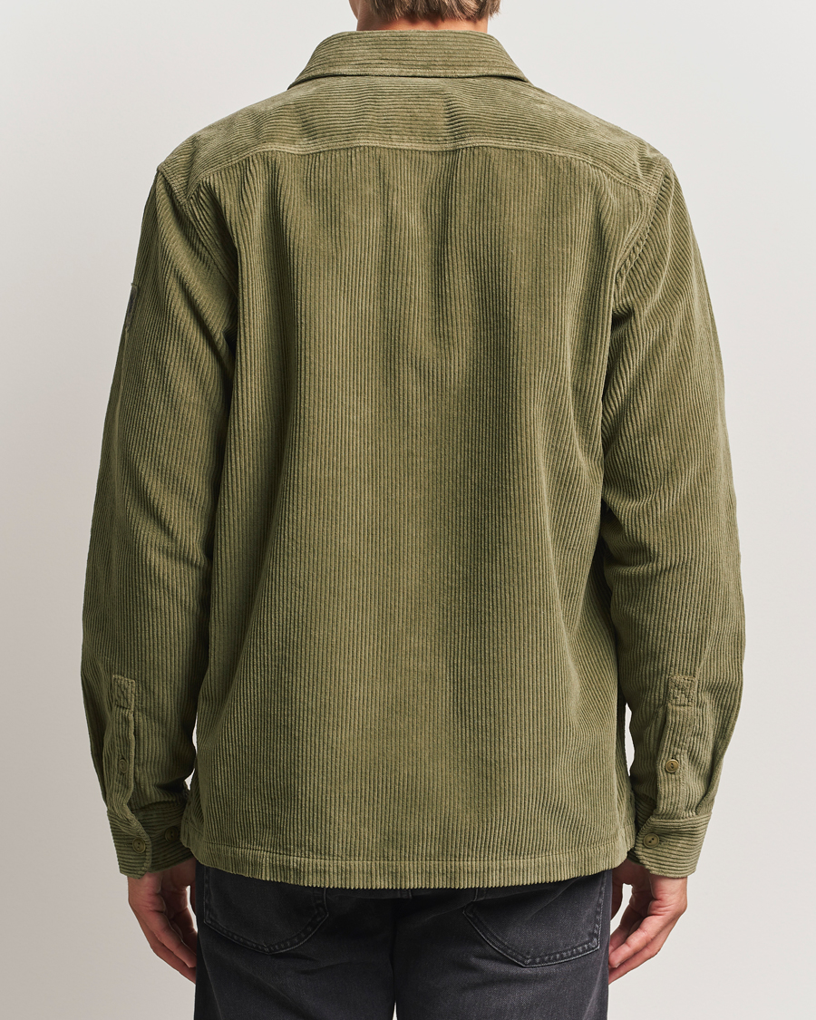 Herren | Hemden | Belstaff | Fallgate Cord Overshirt True Olive