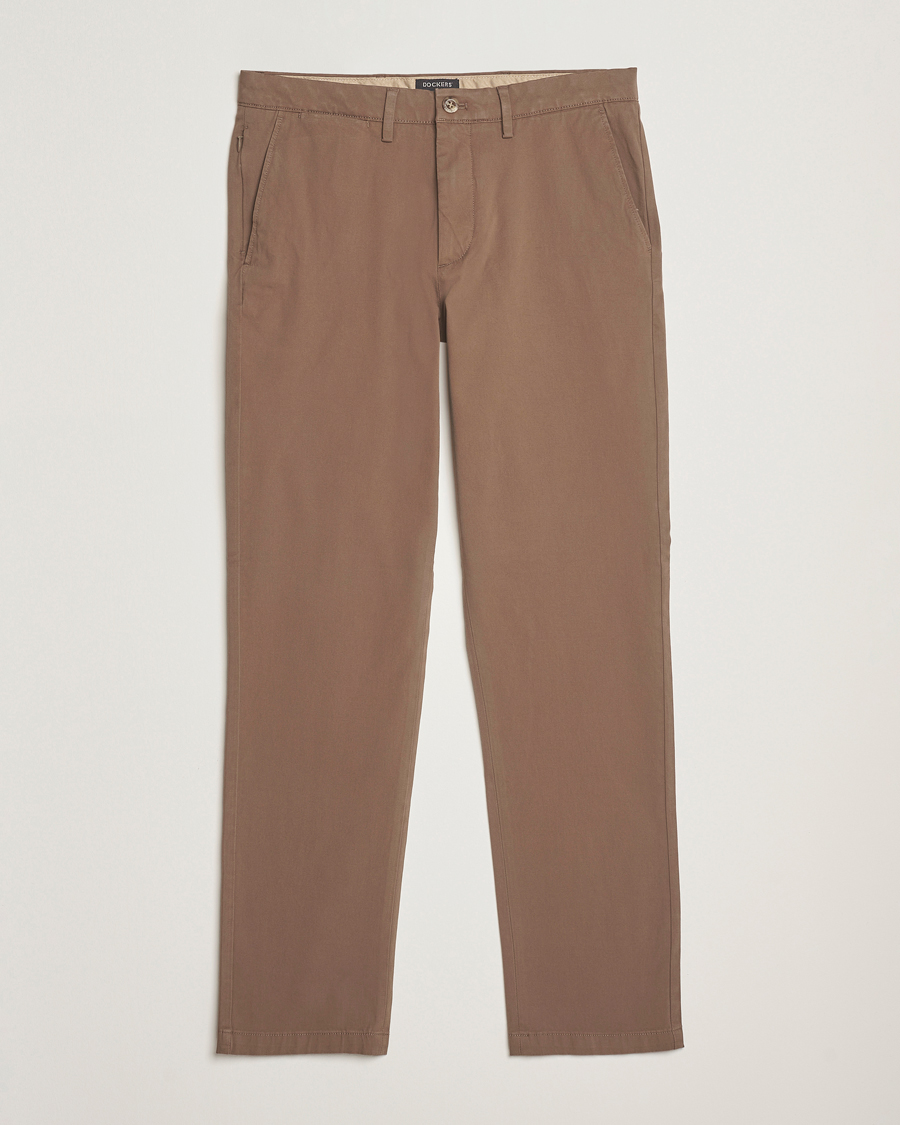 Herren | Hosen | Dockers | Cotton Slim Chino Chocolate Chip