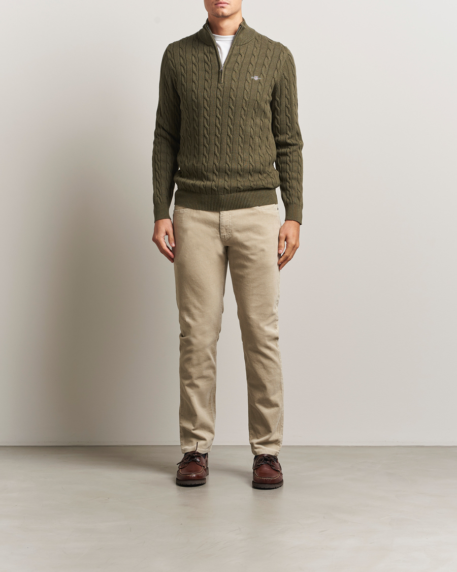 Herren | Hosen | Gant | Cord 5-Pocket Jeans Greige
