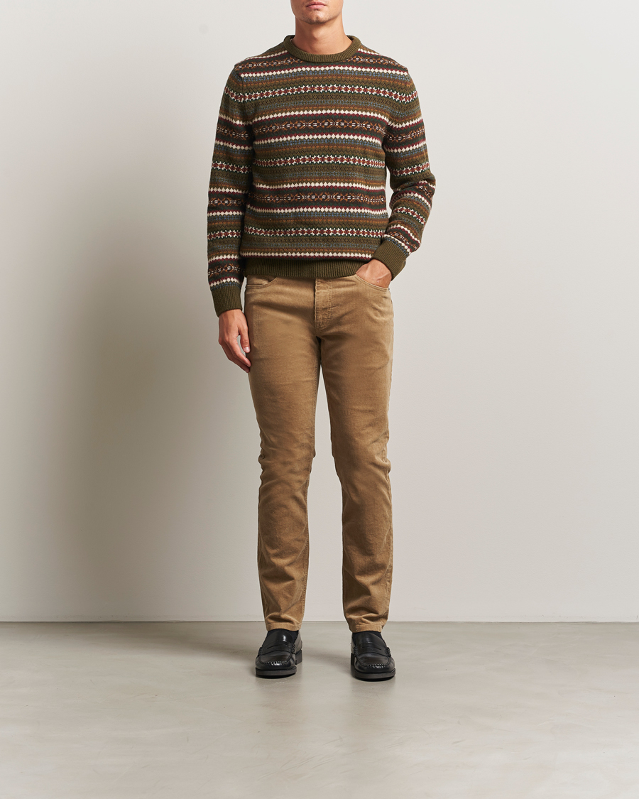 Herren | Hosen | Gant | Cord 5-Pocket Jeans Light Taupe