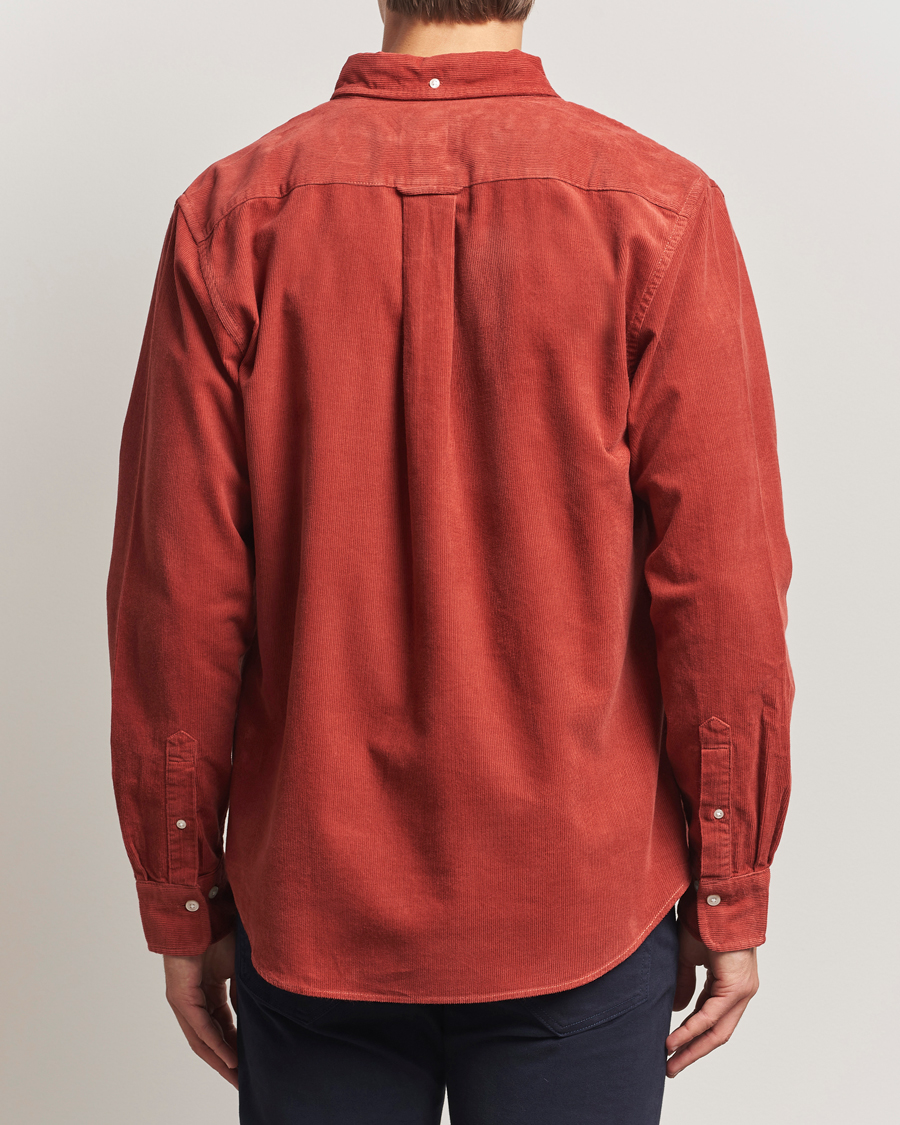 Herren | Hemden | Gant | Regular Fit Corduroy Shirt Modern Rust