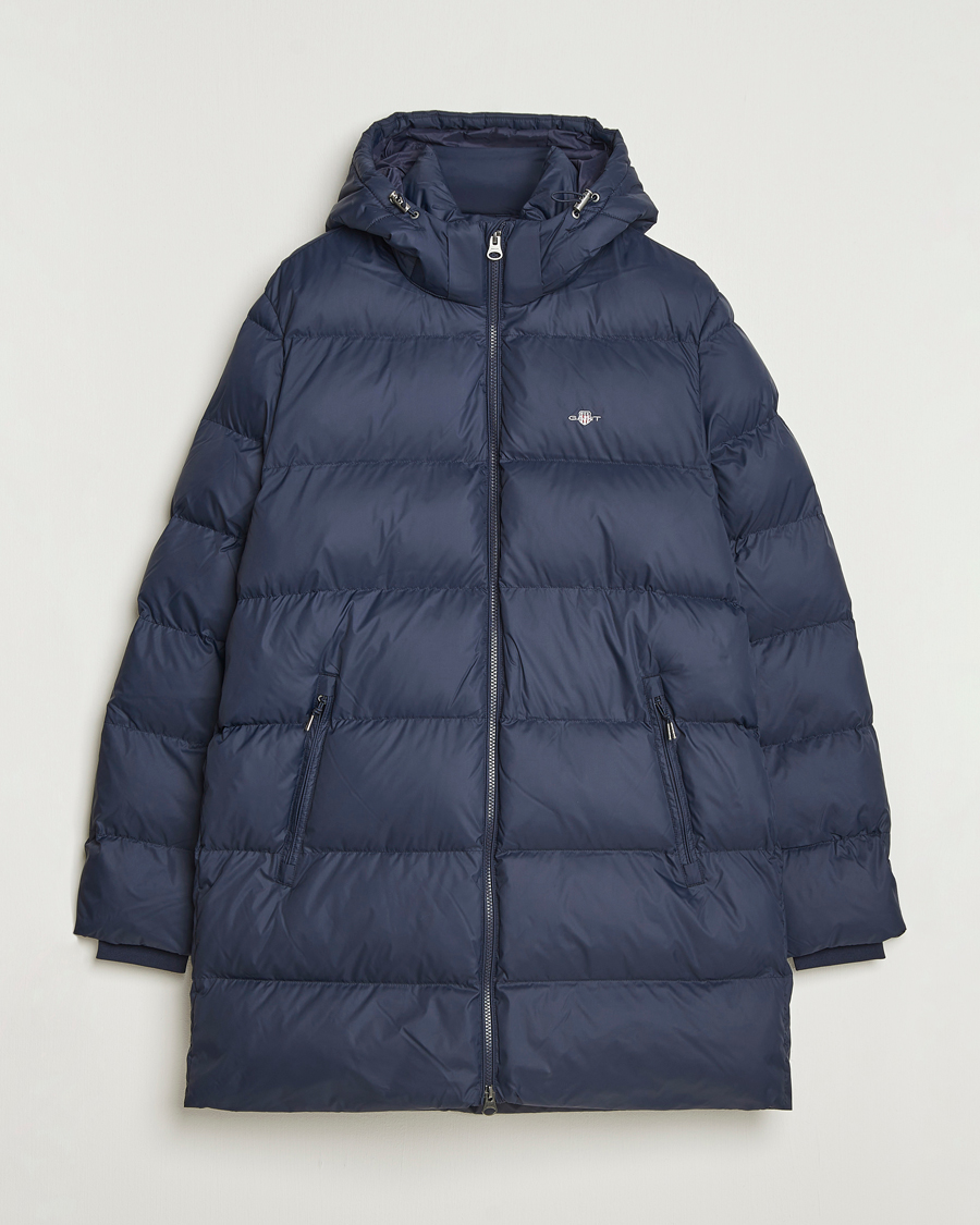 Herren | Jacken | GANT | The Active Cloud Mid Length Jacket Evening Blue