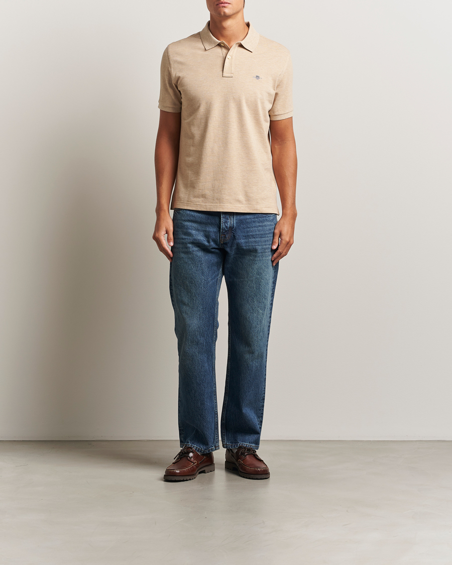 Herren | Poloshirts | GANT | The Original Polo Khaki Melange