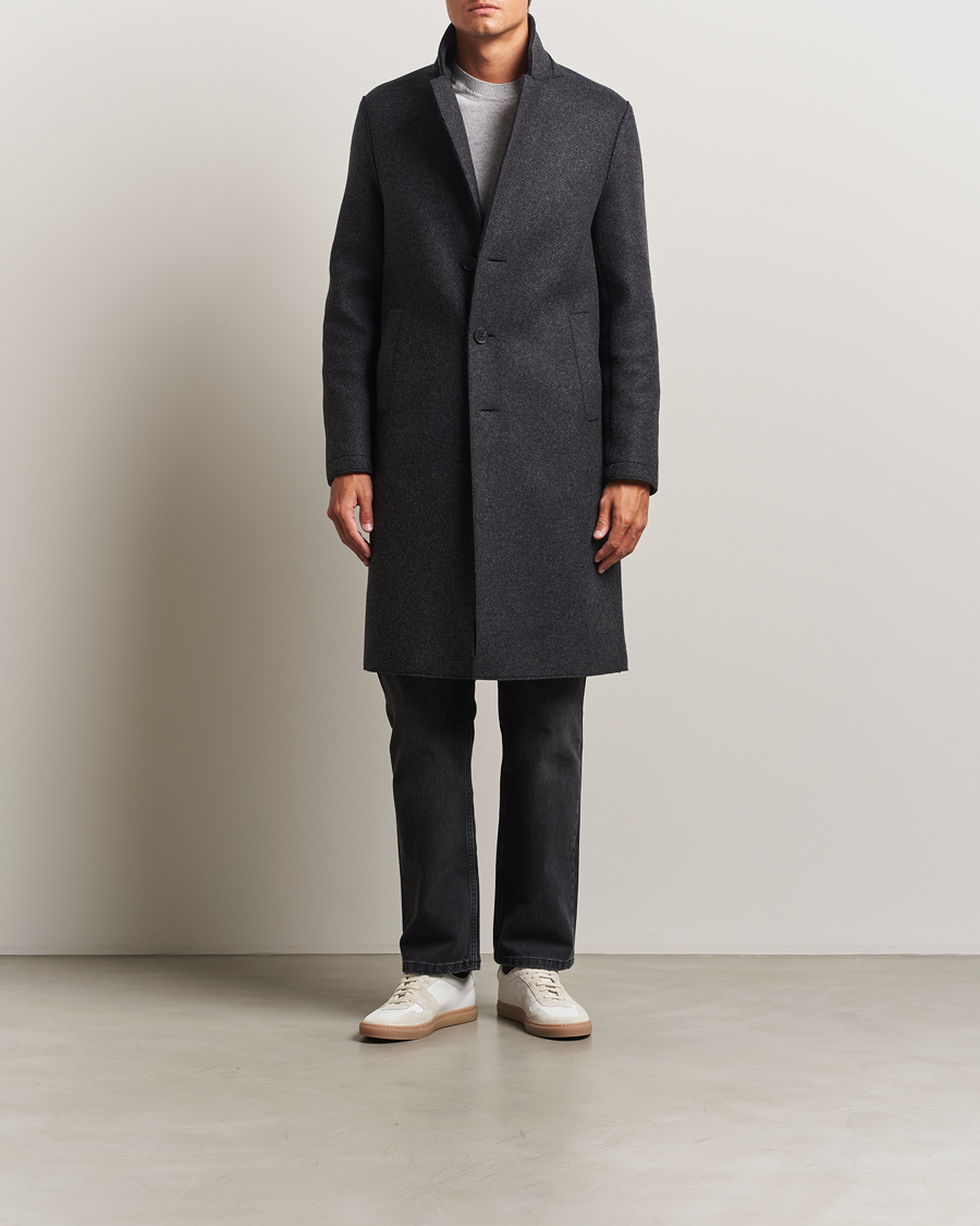 Herren | Jacken | Harris Wharf London | Cashmere Blend Overcoat Anthracite