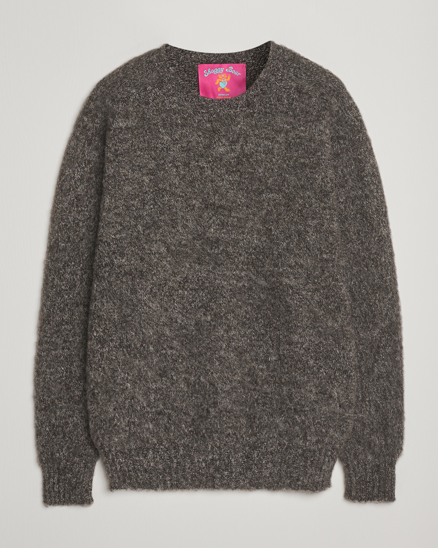 Herren | Pullover | Howlin' | Shaggy Bear Sweater Black Melange