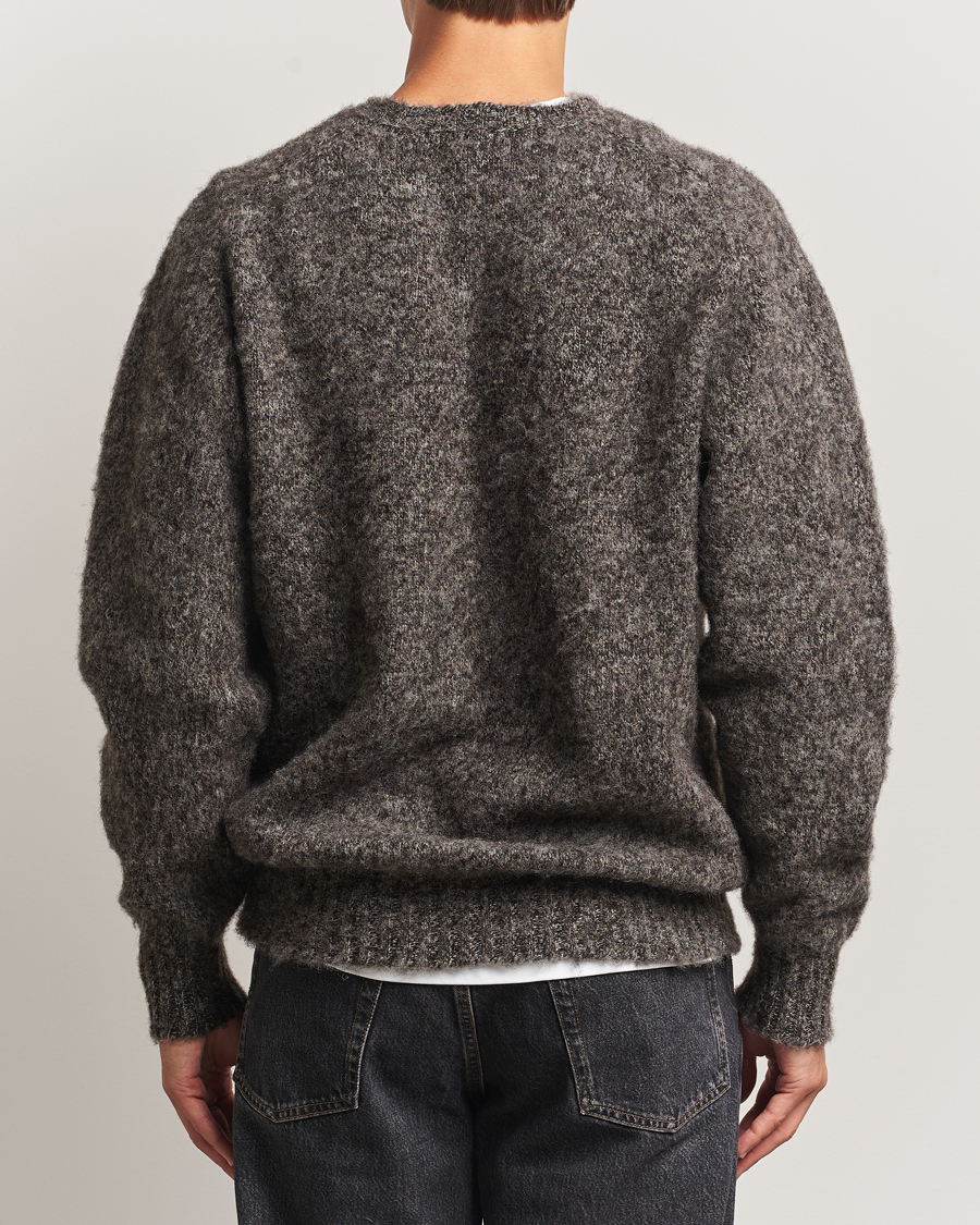 Herren | Pullover | Howlin' | Shaggy Bear Sweater Black Melange
