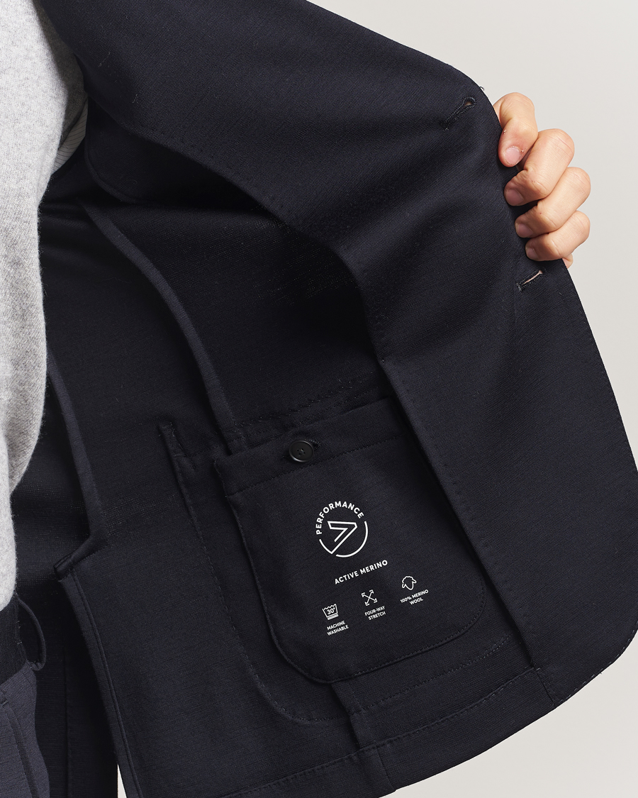 Herren | Anzüge | BOSS BLACK | Hanry Wool Suit Dark Blue