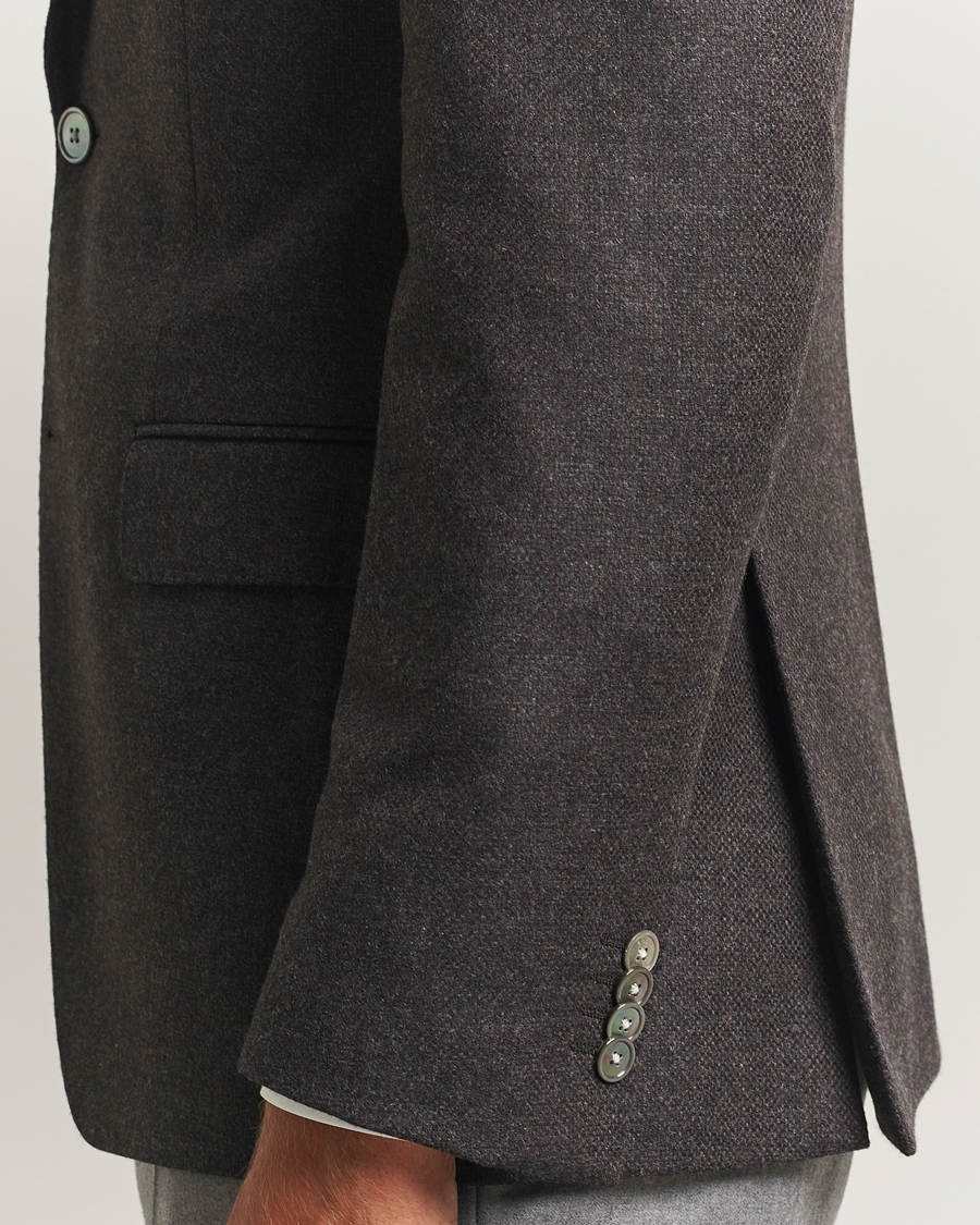 Herren | Sakkos | BOSS BLACK | Hutson Wool Blazer Dark Brown