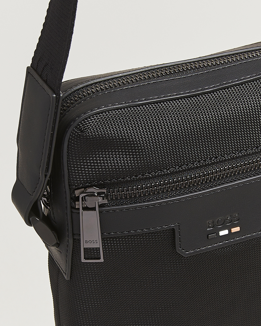 Herren | BOSS BLACK Ray Pouch Zip Bag Black | BOSS BLACK | Ray Pouch Zip Bag Black