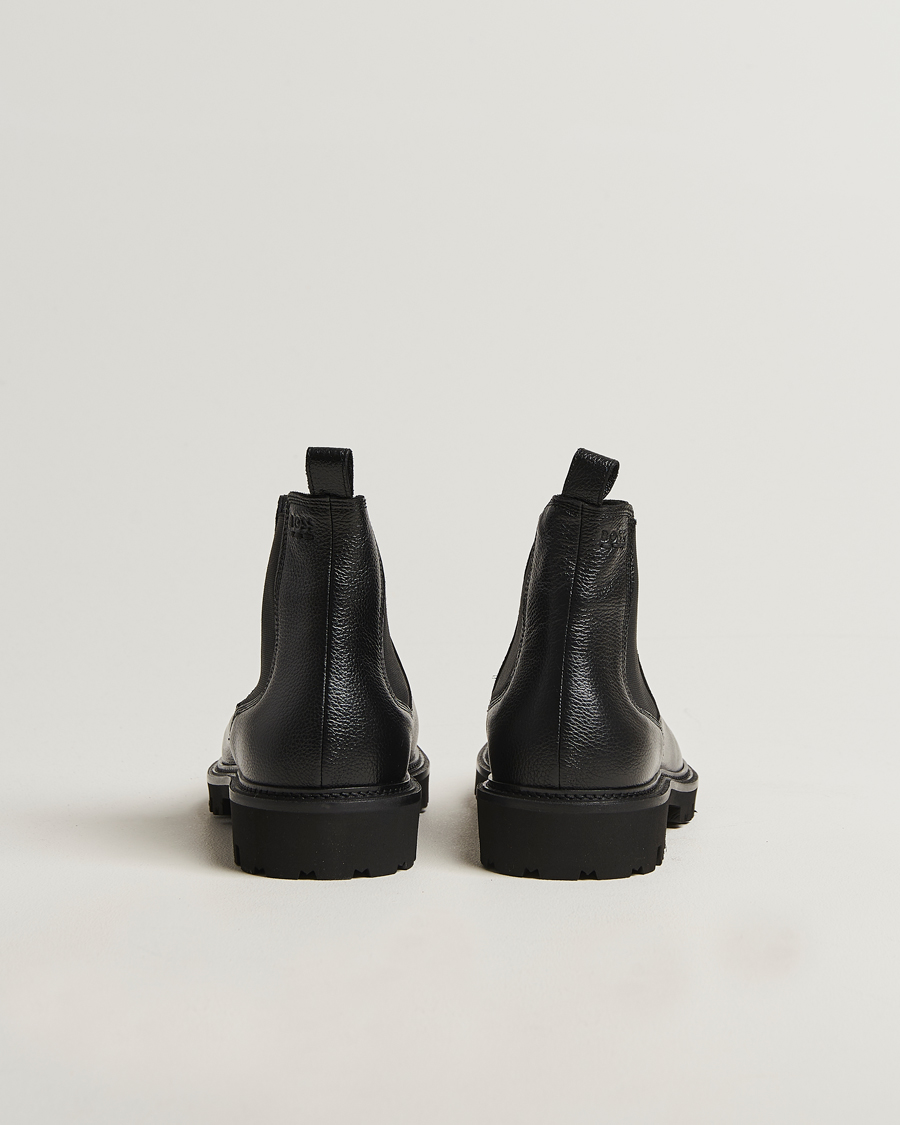 Herren | Boots | BOSS BLACK | Julyo Leather Chelsea Boot Black