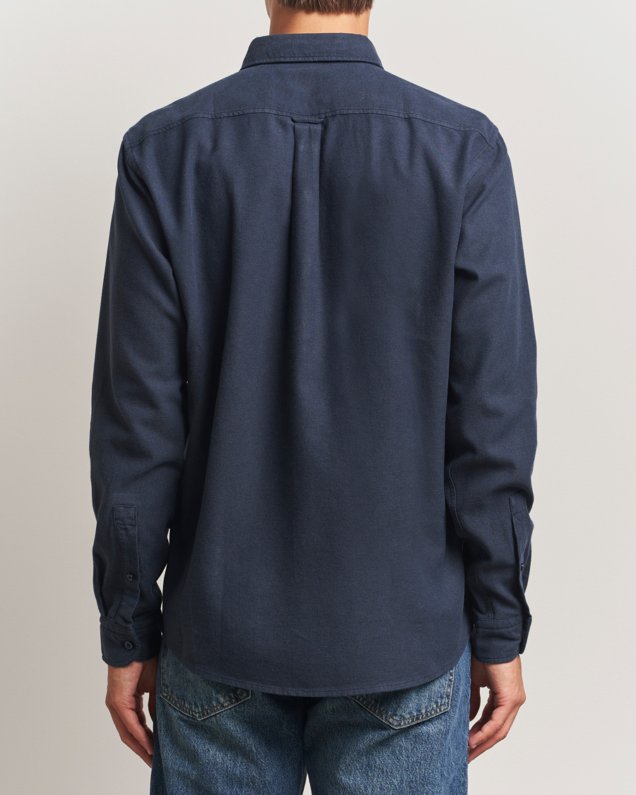 Herren | Hemden | BOSS ORANGE | Rickert Brushed Cotton Shirt Dark Blue