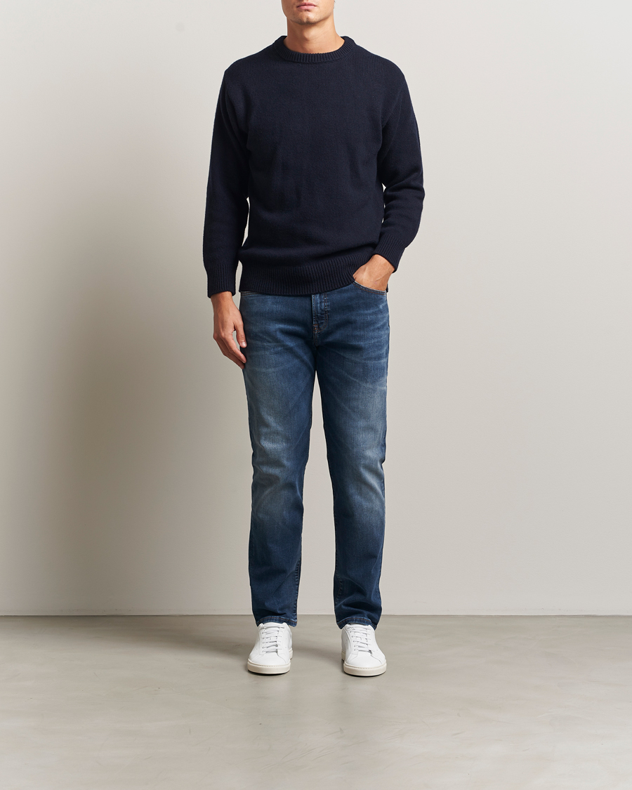 Herren | Jeans | BOSS ORANGE | Re.Maine Regular Fit Jeans Dark Blue