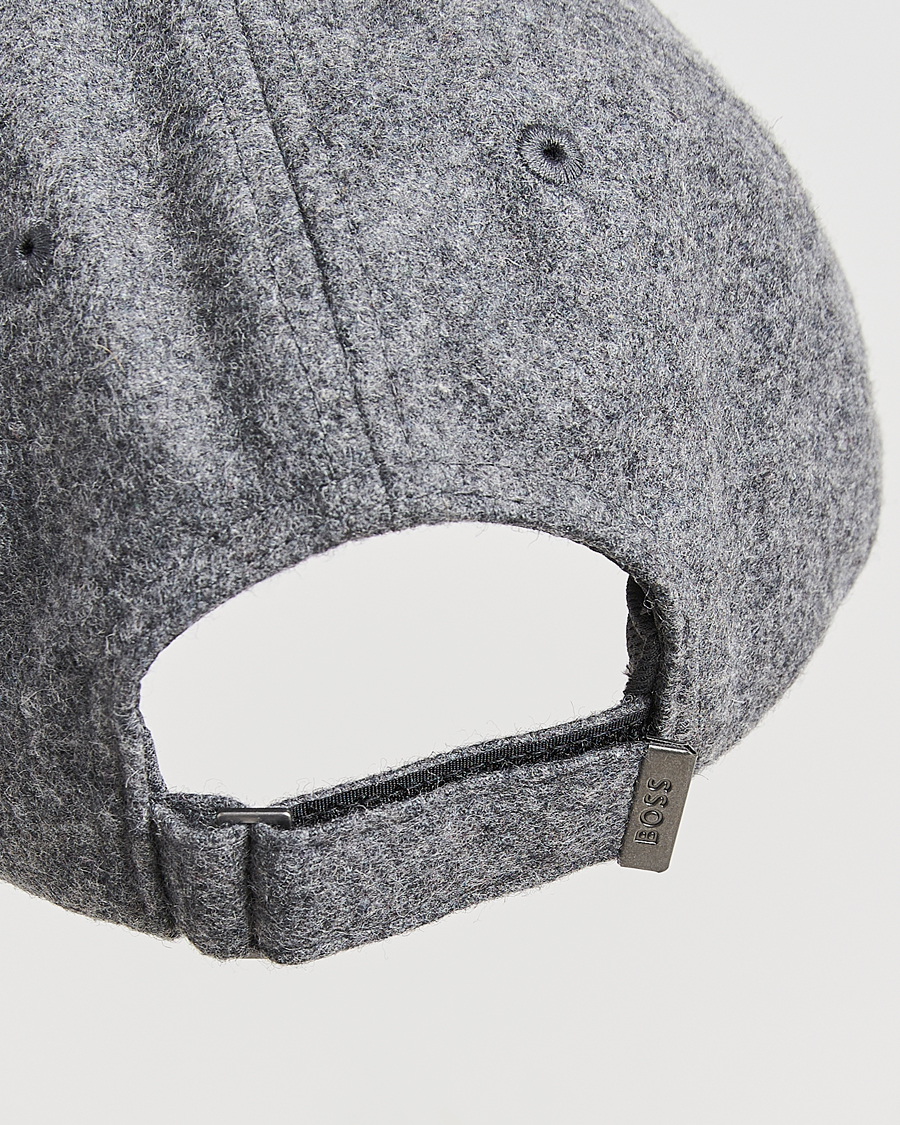 Herren | BOSS ORANGE Derrel Wool Cap Open Grey | BOSS ORANGE | Derrel Wool Cap Open Grey