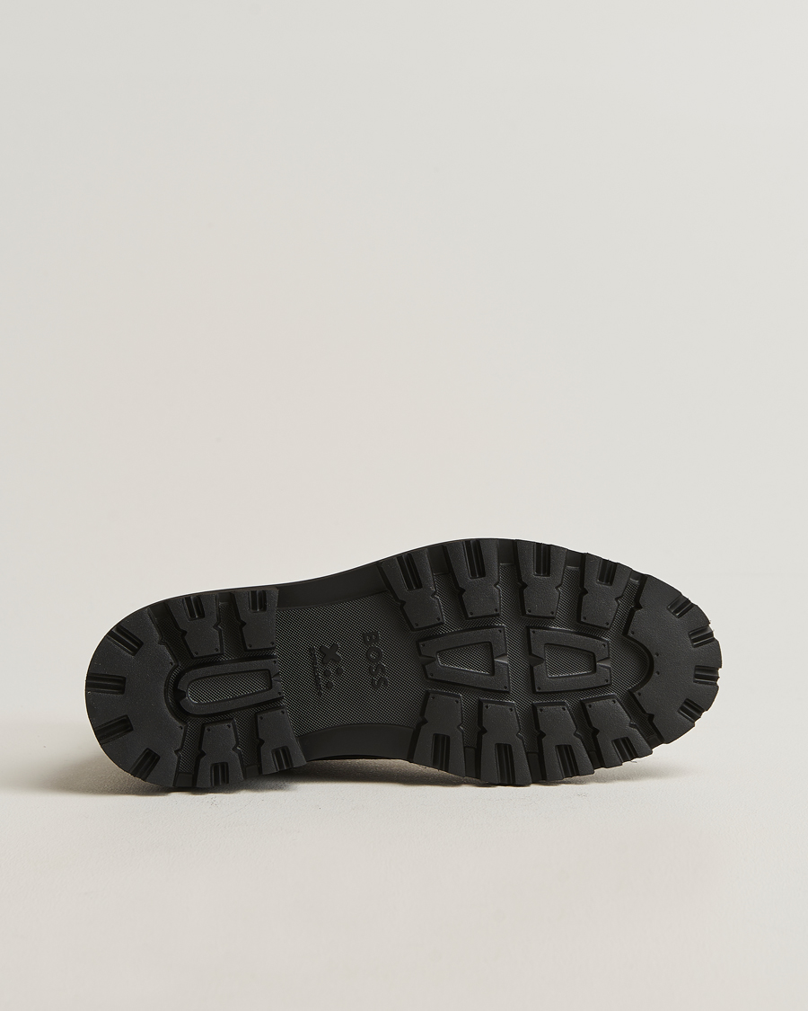 Herren | Boots | BOSS BLACK | Julyo Leather Boot Dark Brown