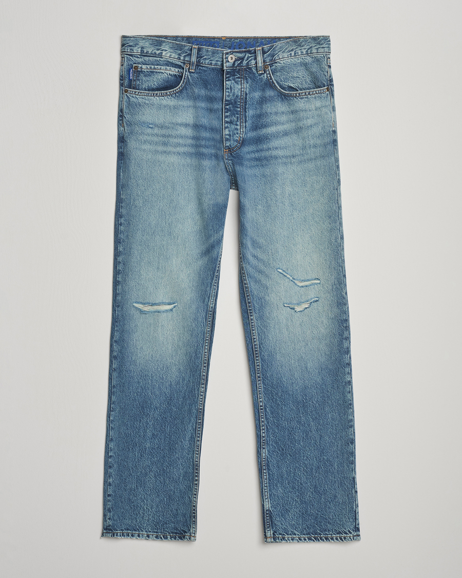 Herren | Jeans | HUGO | Jonah Straight Fit Jeans Medium Blue