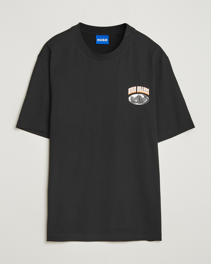 Herren | T-Shirts | HUGO | Nartupix Logo T-Shirt Black