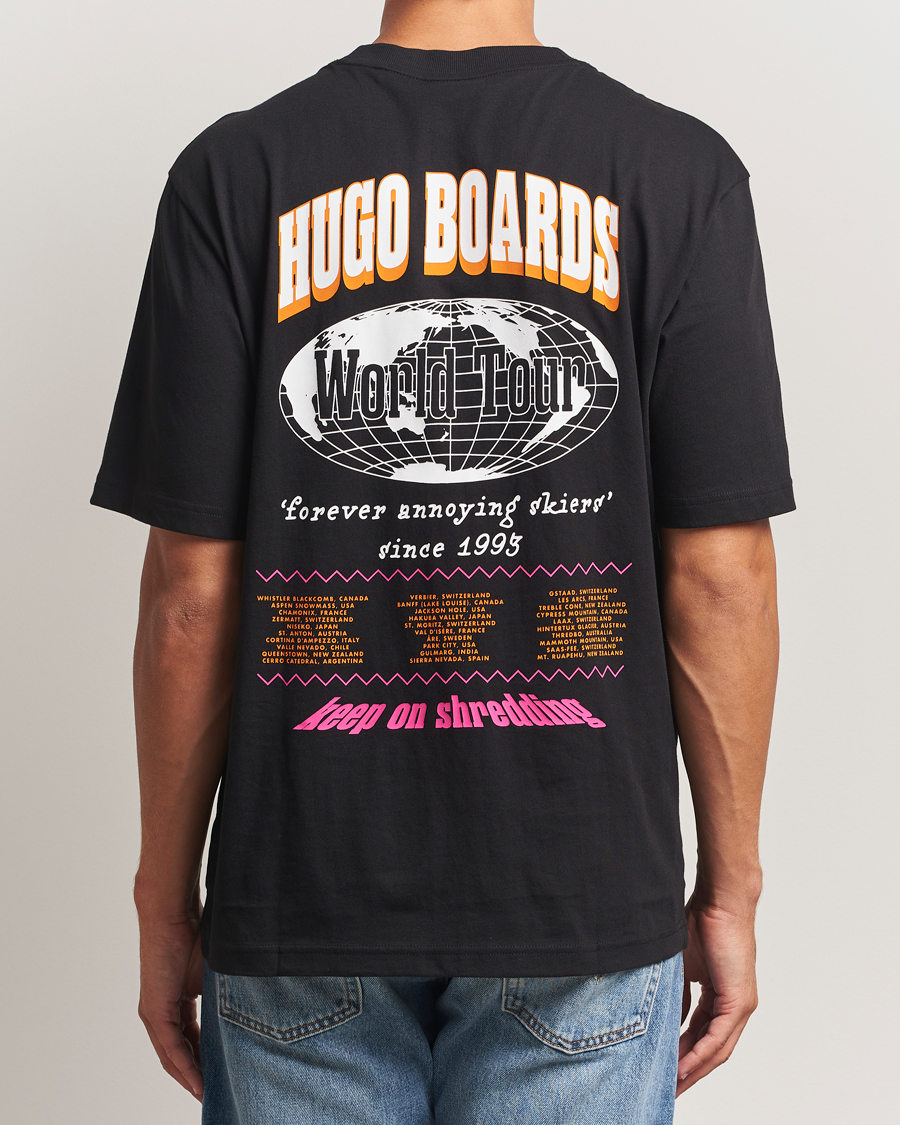 Herren | T-Shirts | HUGO | Nartupix Logo T-Shirt Black