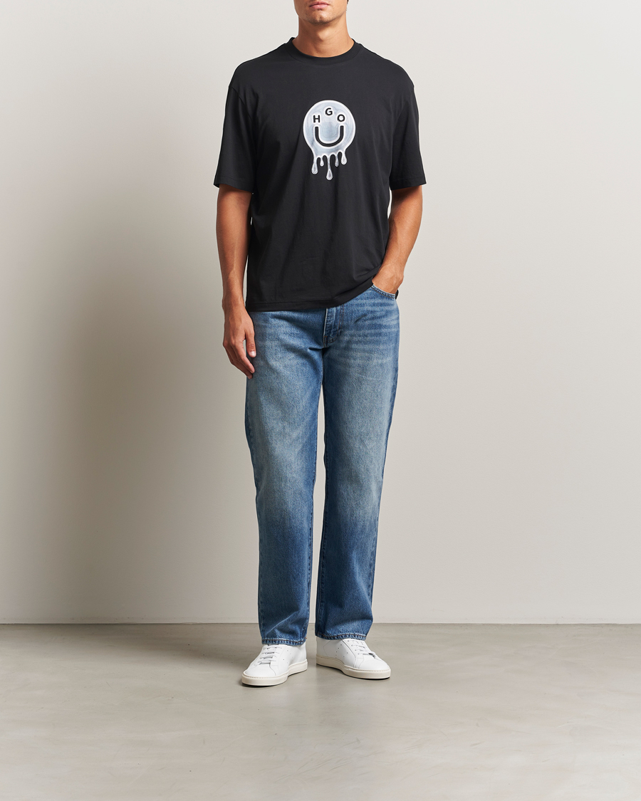 Herren | T-Shirts | HUGO | Nedirix Logo T-Shirt Black