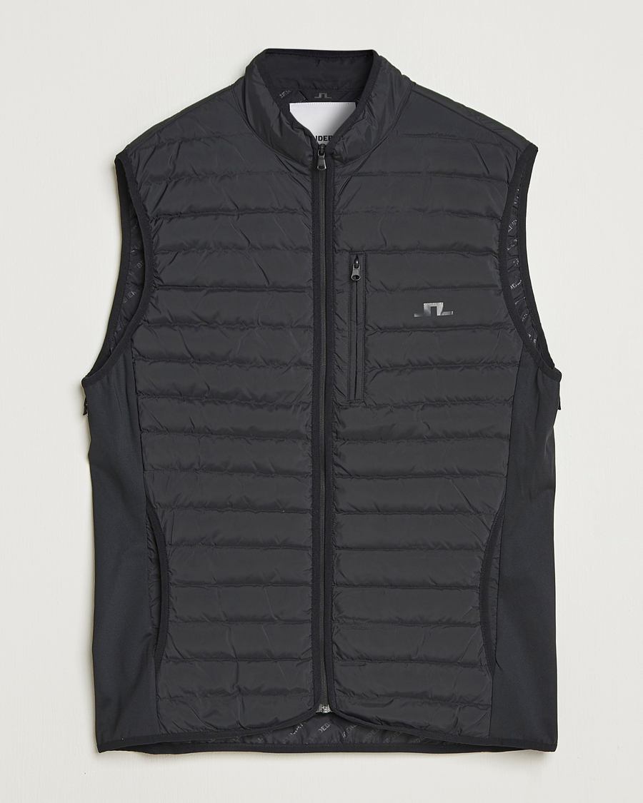 Herren | Westen | J.Lindeberg | Pace Down Liner Vest Black