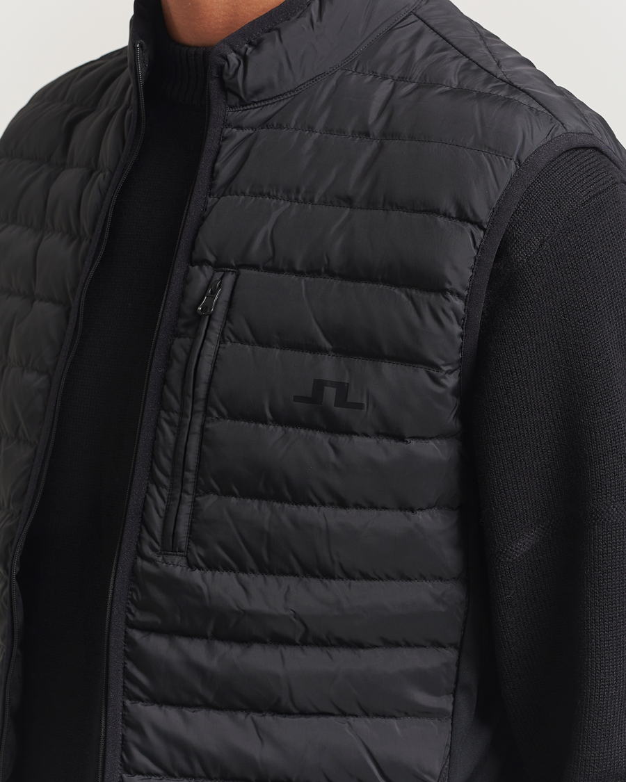 Herren | Westen | J.Lindeberg | Pace Down Liner Vest Black