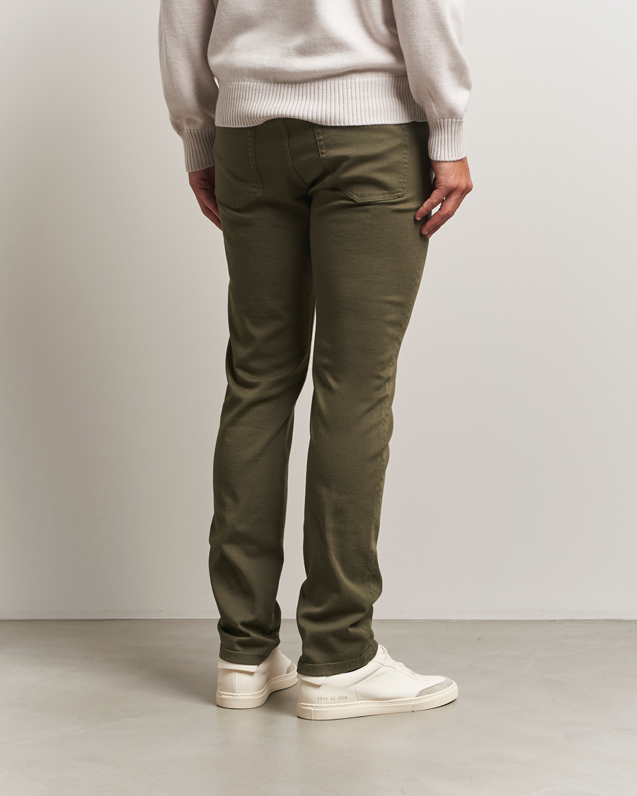 Herren | Hosen | J.Lindeberg | Jax Left Hand Twill Jeans Forest Green