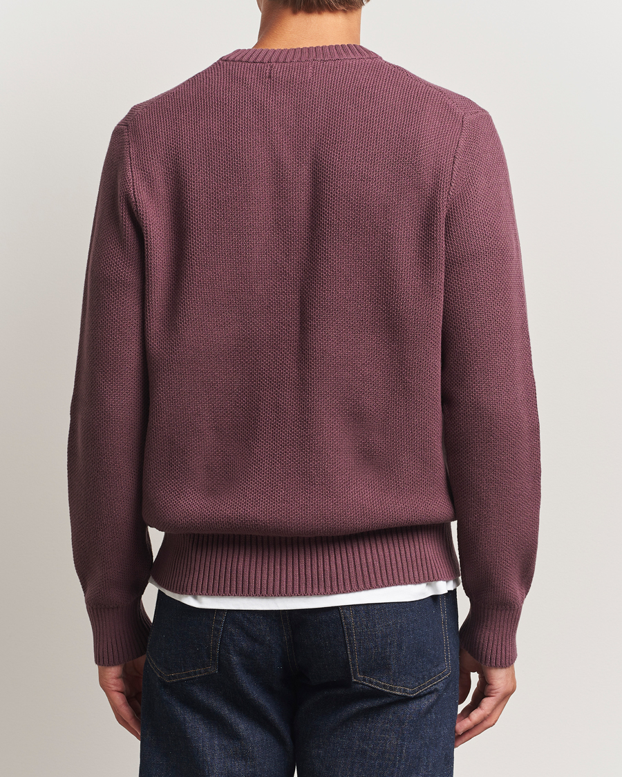 Herren | Pullover | J.Lindeberg | Oliver Structured Sweater Huckleberry