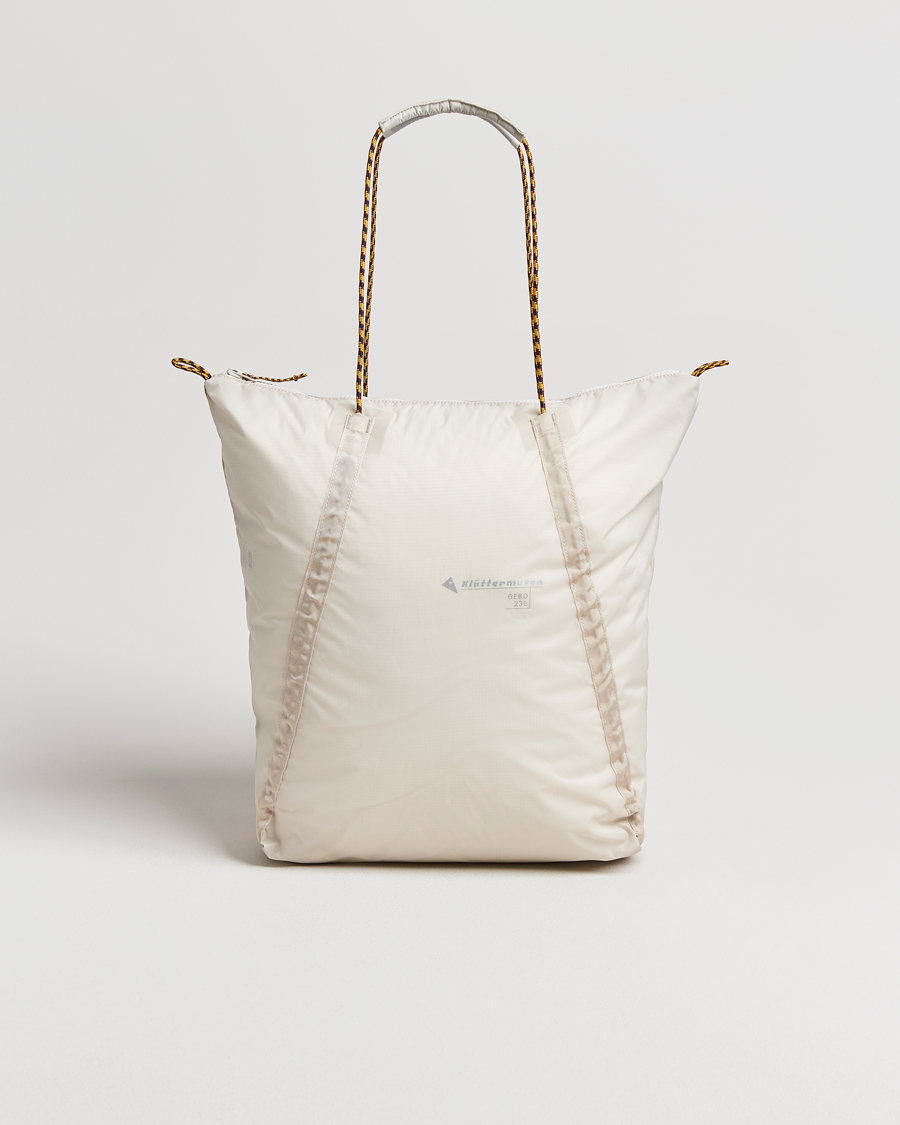 Herren | Taschen | Klättermusen | Gebo 23L Lightweight Totebag Putty Grey