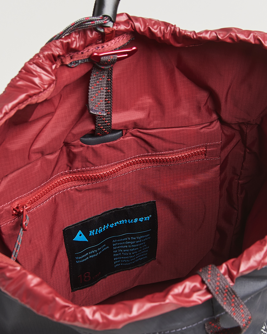 Herren | Klättermusen Fjörm Backpack 18L Raven | Klättermusen | Fjörm Backpack 18L Raven