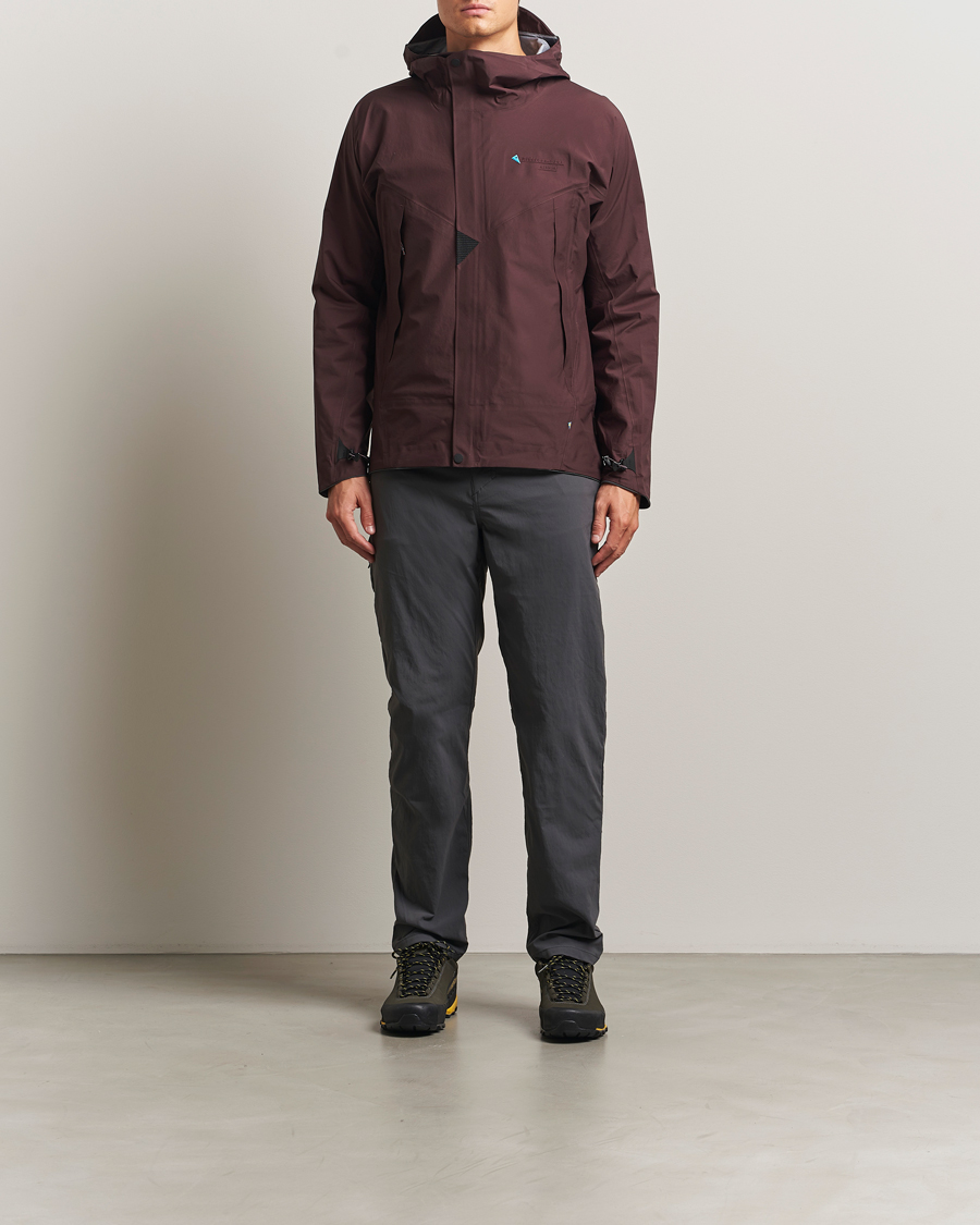 Herren | Jacken | Klättermusen | Asynja Lightweight Waterproof Jacket Amanth Red