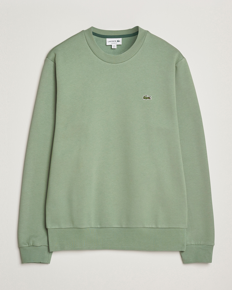 Herren | Pullover | Lacoste | Crew Neck Sweatshirt Thyme Green