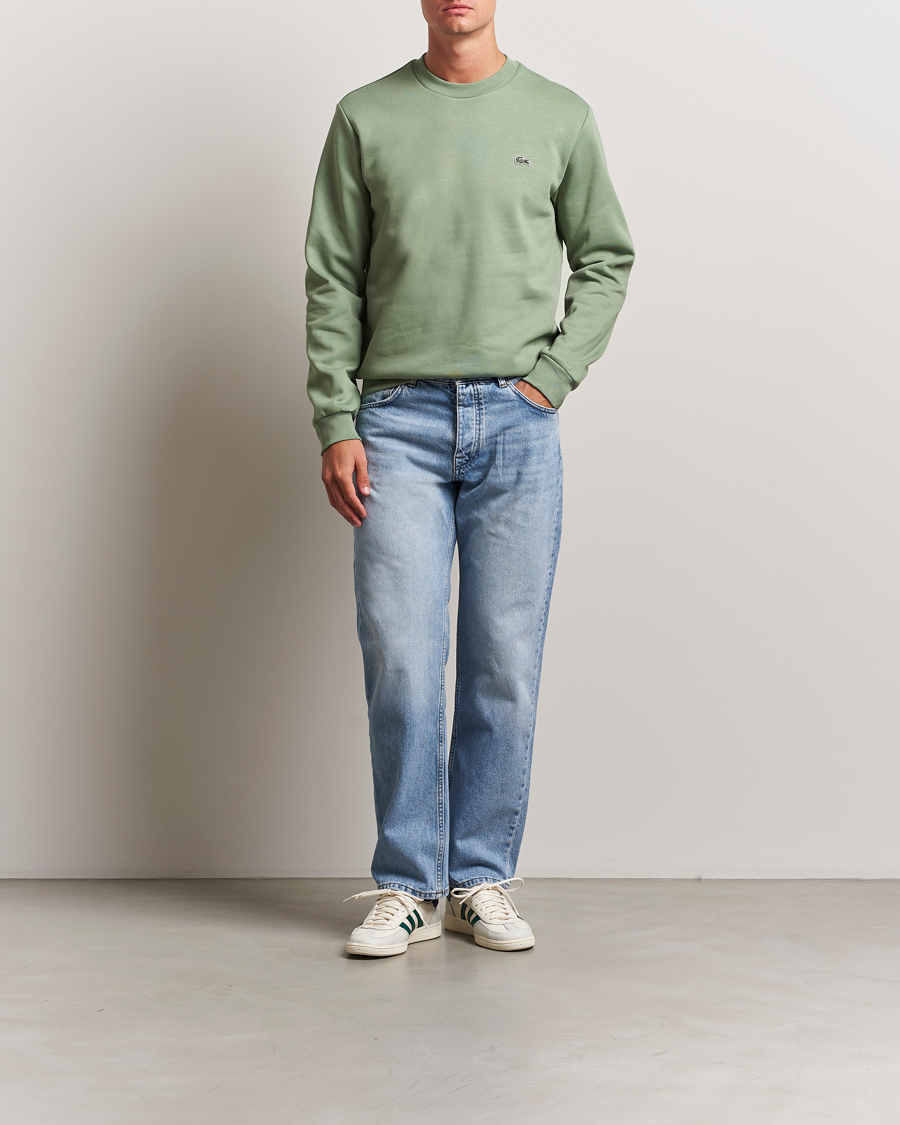 Herren | Pullover | Lacoste | Crew Neck Sweatshirt Thyme Green