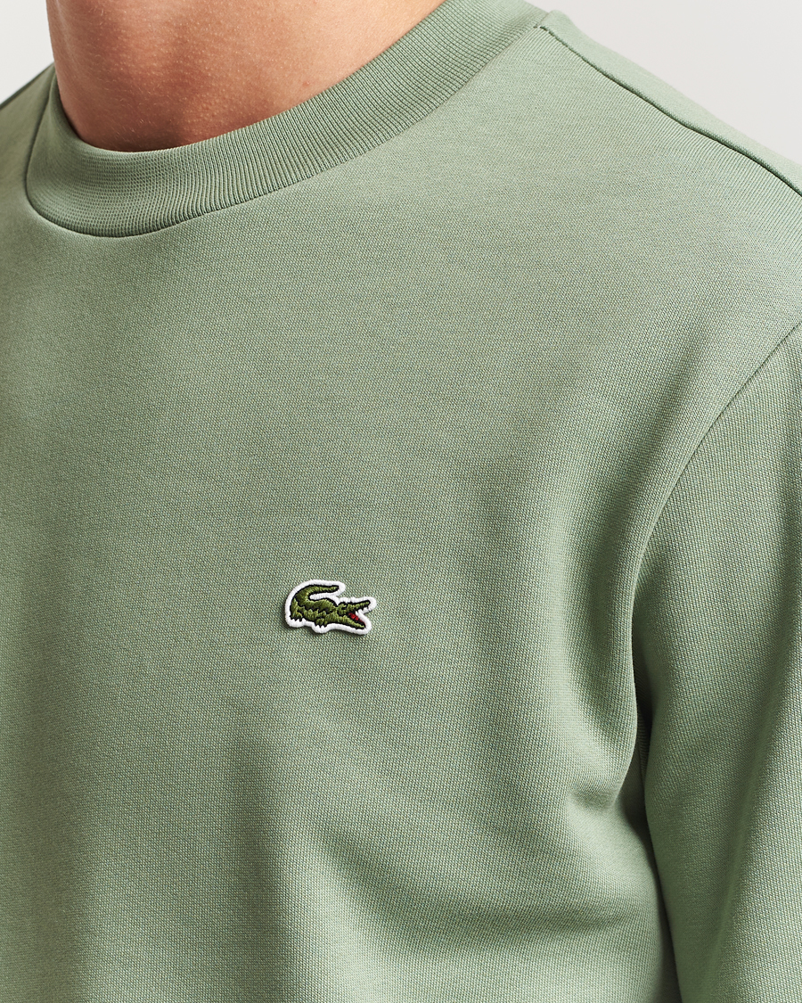 Herren | Pullover | Lacoste | Crew Neck Sweatshirt Thyme Green