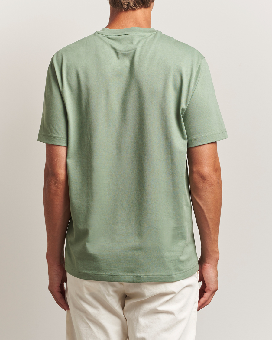 Herren | T-Shirts | Lacoste | Crew Neck T-Shirt Thyme Green