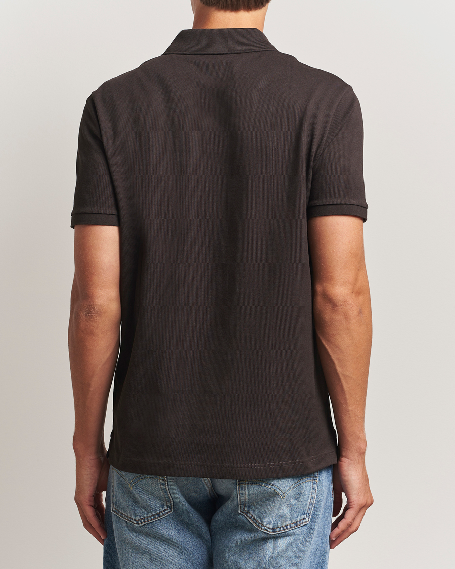 Herren | Poloshirts | Lacoste | Slim Fit Polo Piké Porto Brown