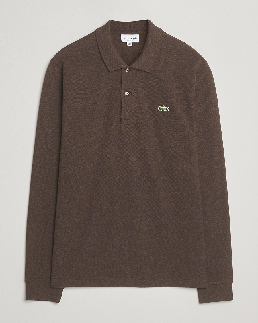 Herren | Poloshirts | Lacoste | Original Long Sleeve Polo Piké Tanin Chine