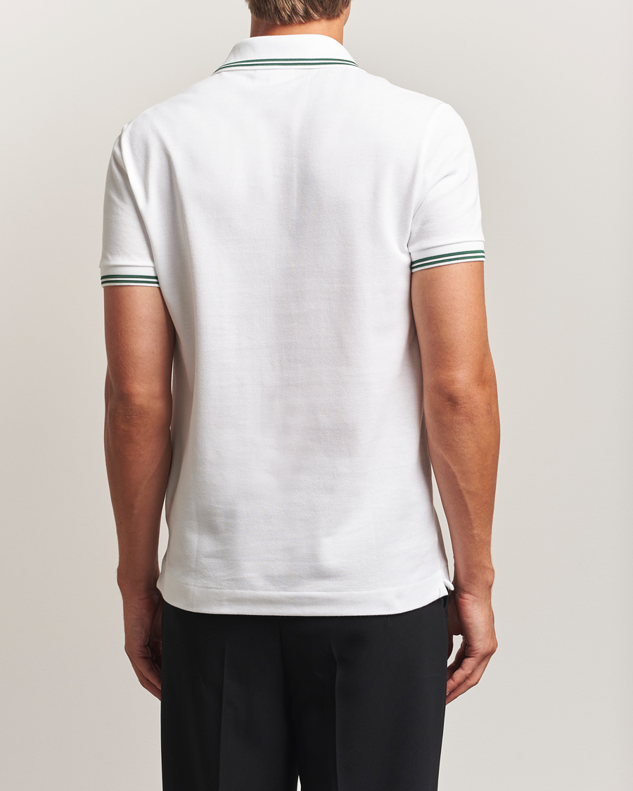 Herren | Poloshirts | Lacoste | Original Tipped Polo Piké White