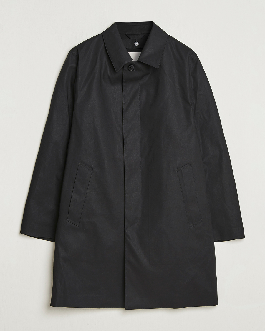 Herren | Jacken | Mackintosh | Dunoon Car Coat Black