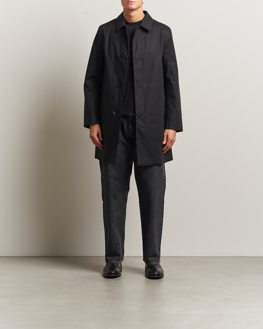 Herren | Jacken | Mackintosh | Dunoon Car Coat Black
