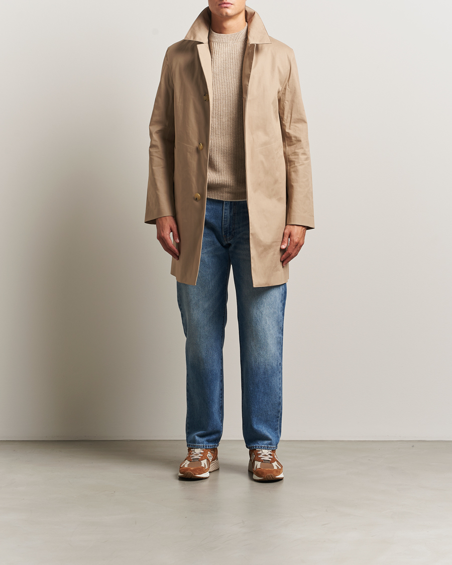Herren | Jacken | Mackintosh | Dunoon Car Coat Fawn