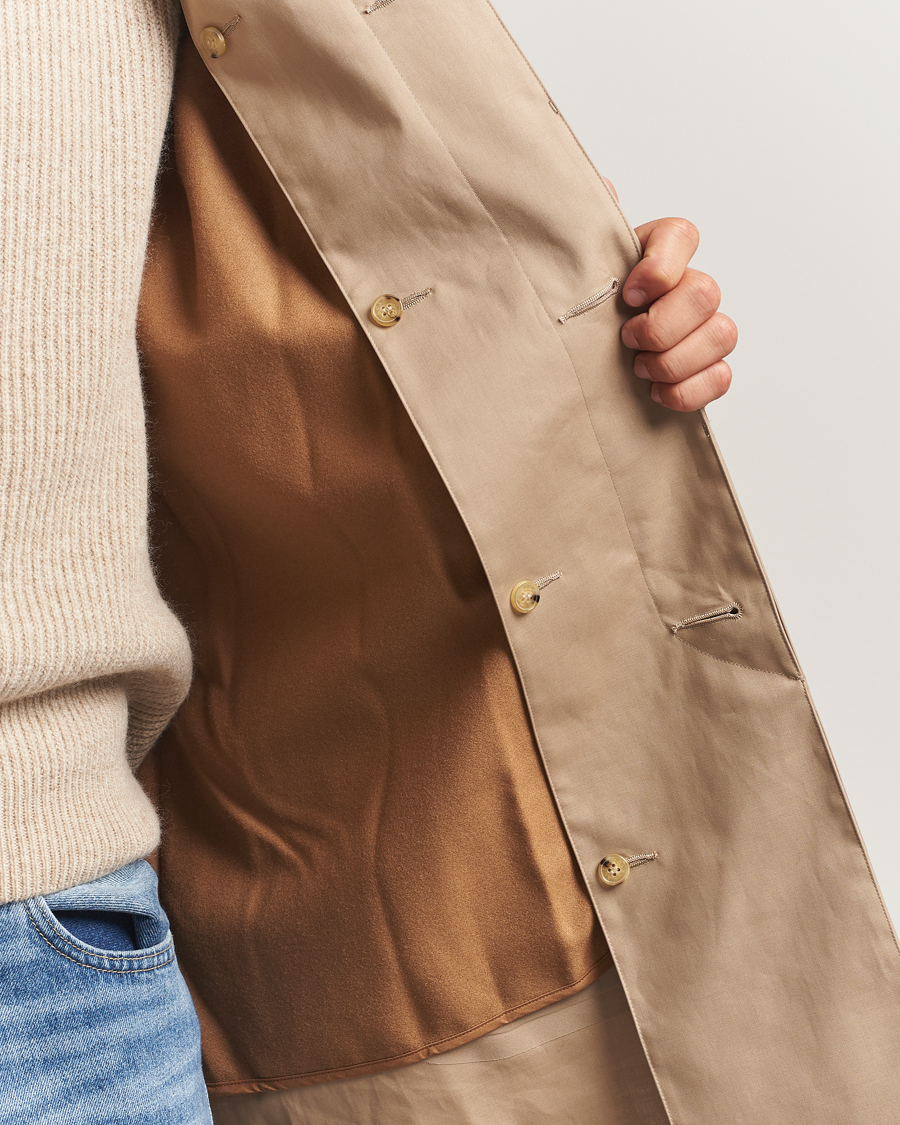 Herren | Jacken | Mackintosh | Dunoon Car Coat Fawn