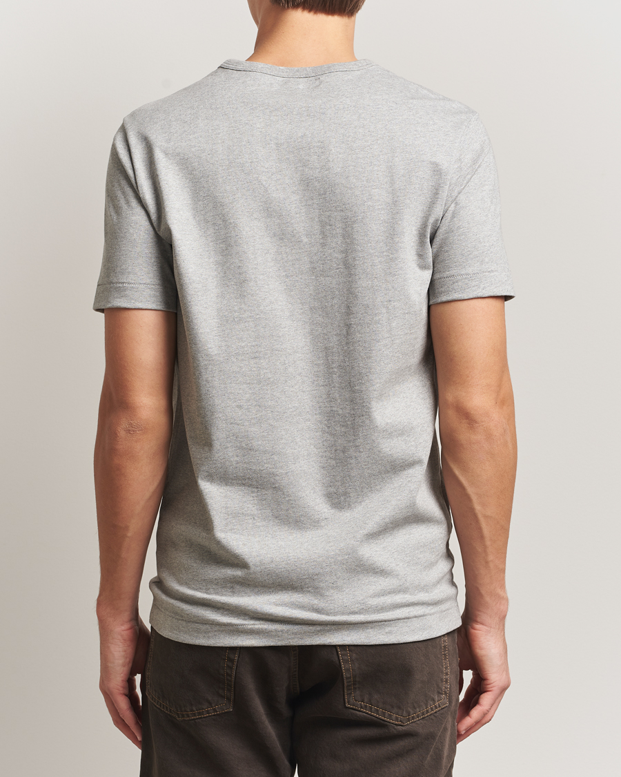 Herren | T-Shirts | Merz b. Schwanen | Classic Fit Sturdy T-Shirt Grey Melange