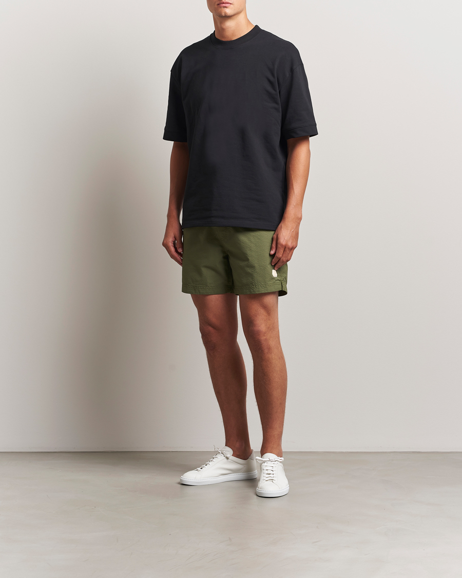 Herren | Badehosen | Sail Racing | Tornado Striped Swimshorts Modern Green