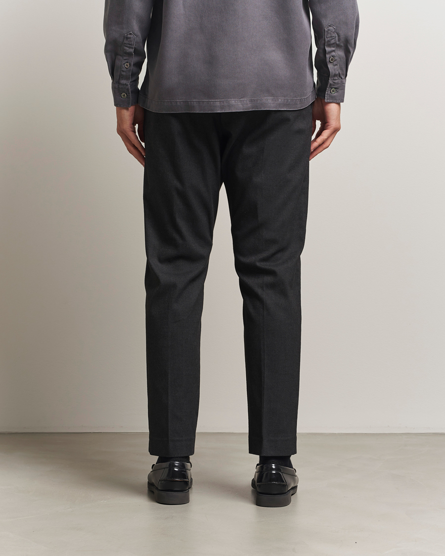 Herren | Hosen | NN07 | Bill Wool Pleated Trousers Black Multi