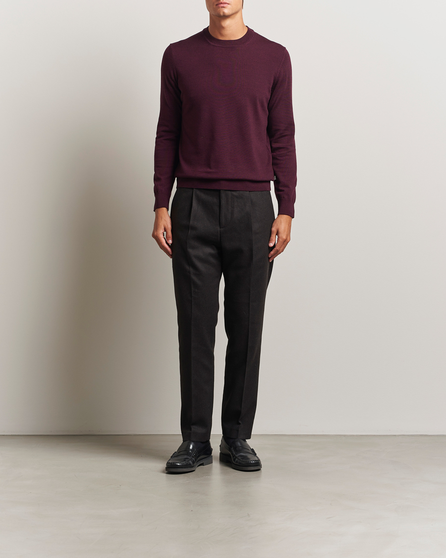 Herren | Hosen | NN07 | Bill Wool Pleated Trousers Brown